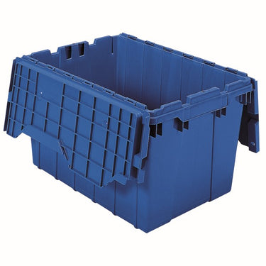Akro-Mils® Attached Lid Container, 12 gal, 21 1/2